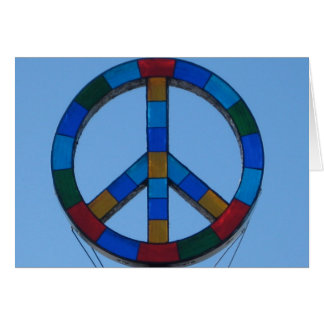 Ocean Beach Peace Sign Cards