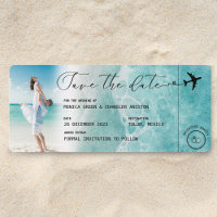 Ocean Beach Photo Boarding Pass