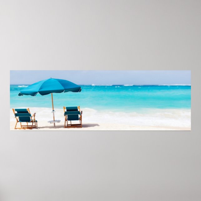 Ocean beach poster (Front)