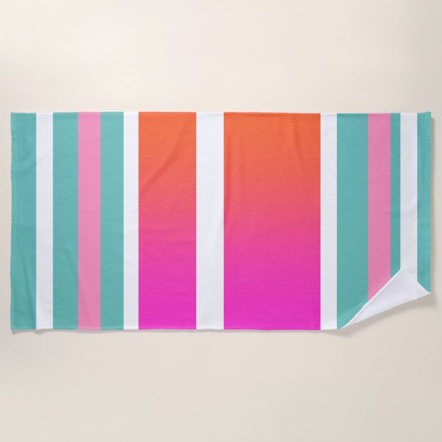 Ocean Beach Sand + Surf  Towel (Front)