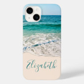 Ocean Beach Shore to Add Your Name Case-Mate iPhone Case (Back)