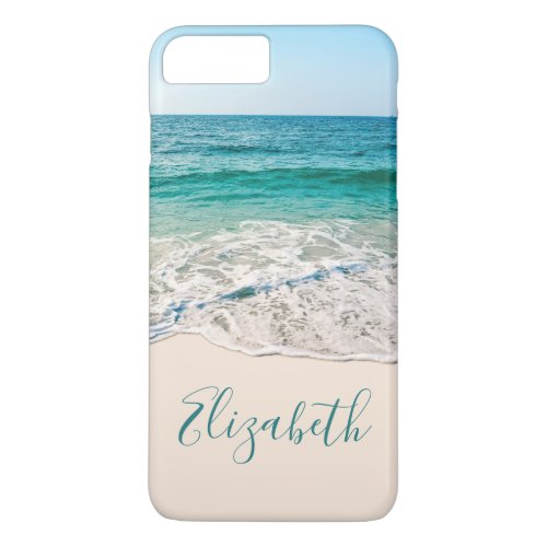 Ocean Beach Shore to Add Your Name iPhone 8 Plus7 Plus Case