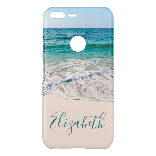 Ocean Beach Shore to Add Your Name Uncommon Google Pixel XL Case