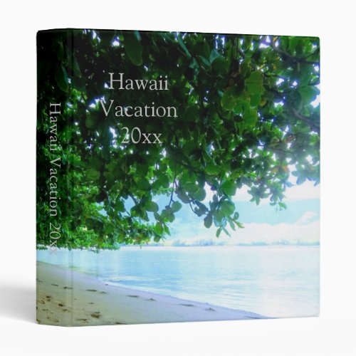 Ocean Beach Shore Vacation Binder Album