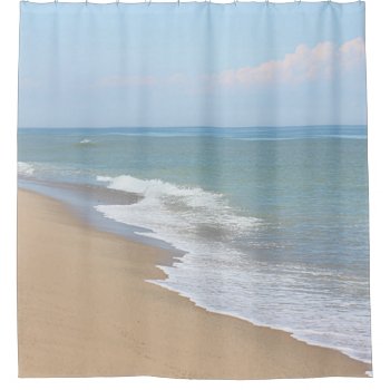 Ocean Beach Shower Curtain by backyardwonders at Zazzle