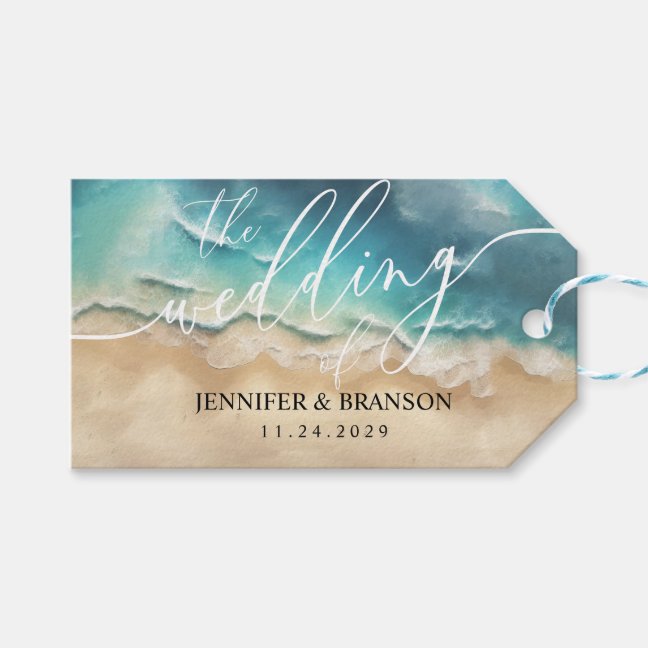 Ocean Beach Signature Summer Chic Gift Tags