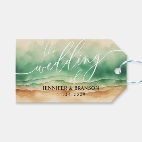 Ocean Beach Signature Summer Sun Gift Tags