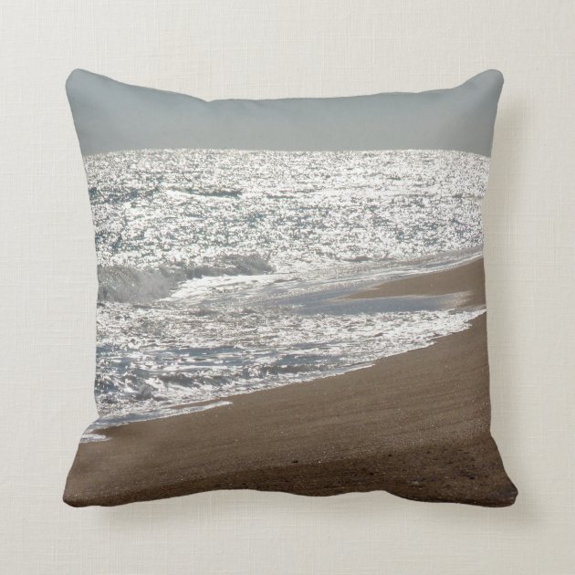 beach themed throw pillows