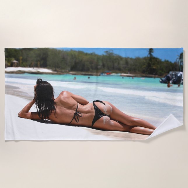 Ocean beach towel (Front)
