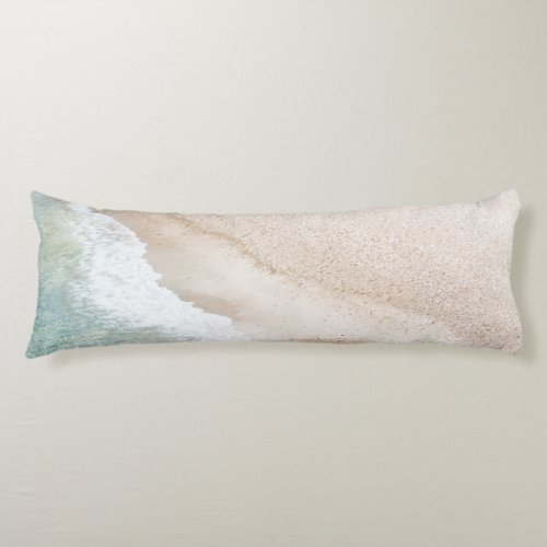 Ocean Beach Tranquility 1 ocean wall decor  Body Pillow