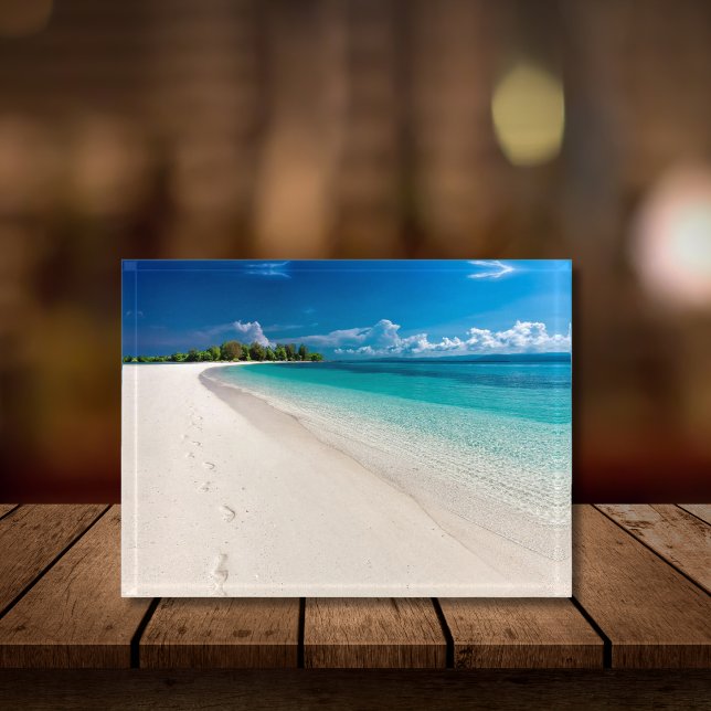 Ocean beach view  paperweight (Creator Uploaded)