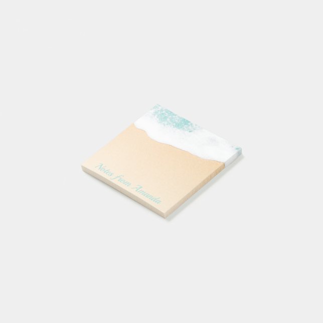 Ocean Beach Waves - Tropical Name Notes (Angled)