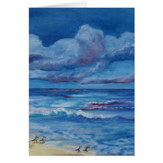 Ocean Birds Cards (Front)