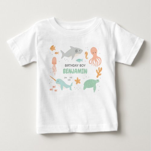 Ocean Birthday Kid Shirt