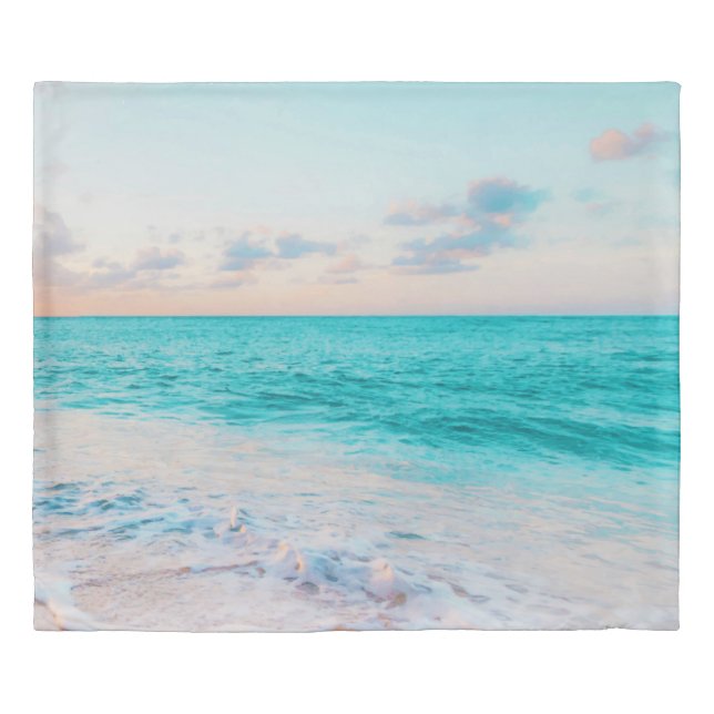 Ocean Bliss, Nature Landscape Sea Travel Tropical, Duvet Cover (Front)