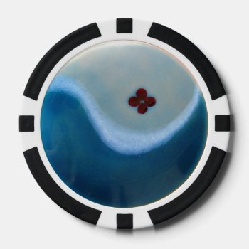 Ocean Blossom ~ Poker Chip Set by Andy2302 at Zazzle
