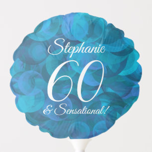 Ocean Blue 60 and Sensational Birthday Party Balloon