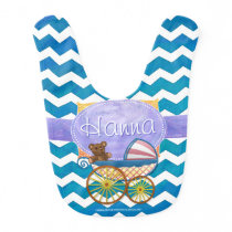 Ocean Blue Baby Stuff Baby Bib