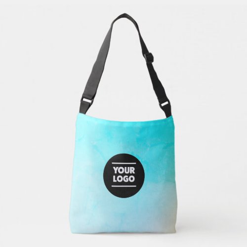 Ocean Blue Customized Logo Crossbody Bag