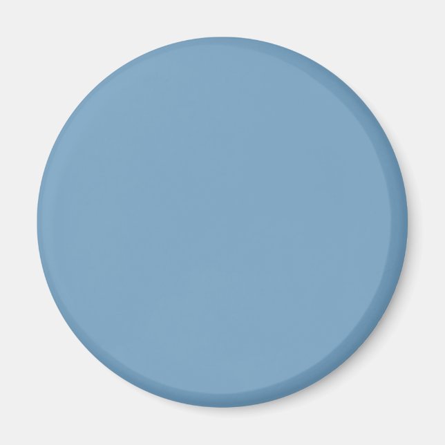 Ocean Blue Designer Single Color Magnet (Front)