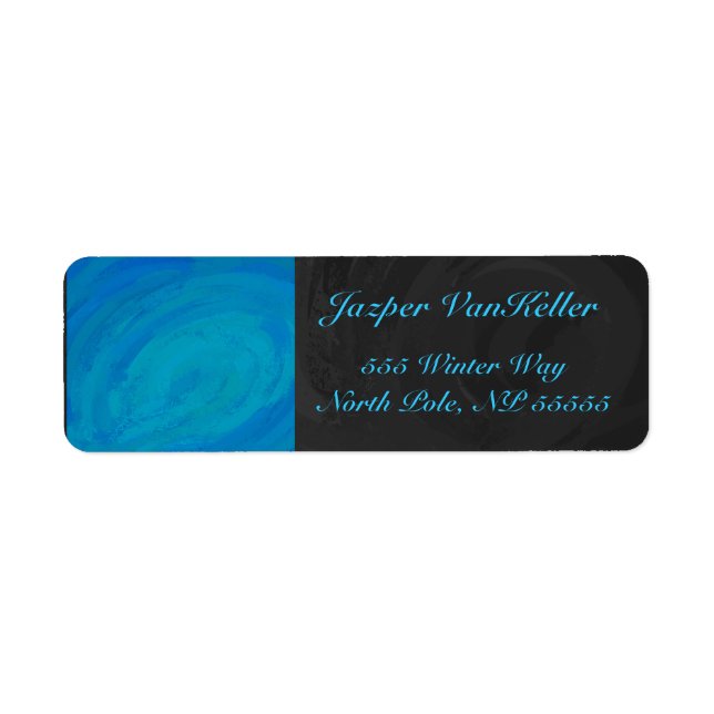 Ocean Blue Label (Front)