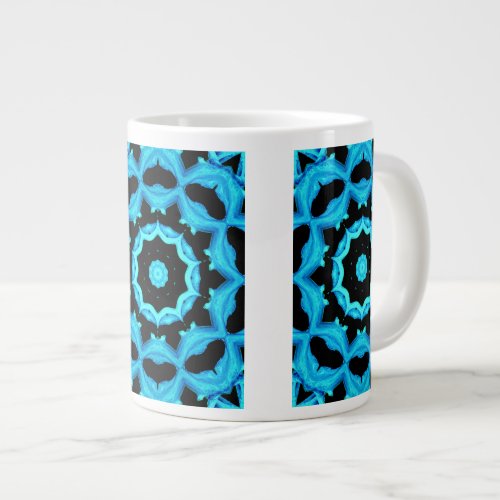 OCEAN BLUE LARGE COFFEE MUG