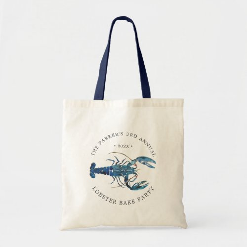 Ocean Blue Lobster BakeBoil Tote Bag