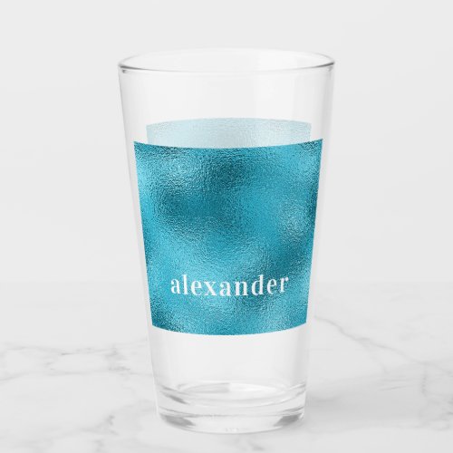 Ocean Blue name Glass