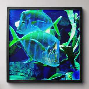 Ocean Blue Peel And Stick Photo Tile