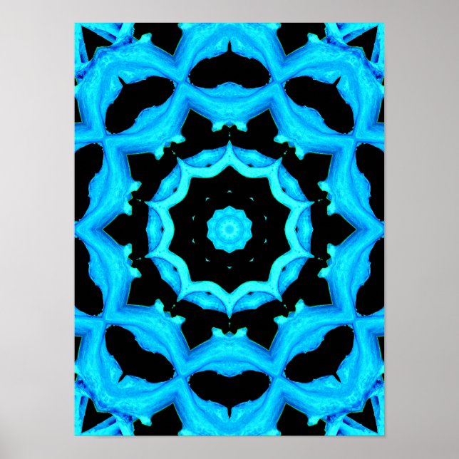 OCEAN BLUE POSTER (Front)