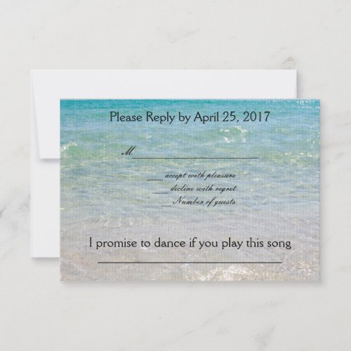 Ocean Blue Rsvp with song Request