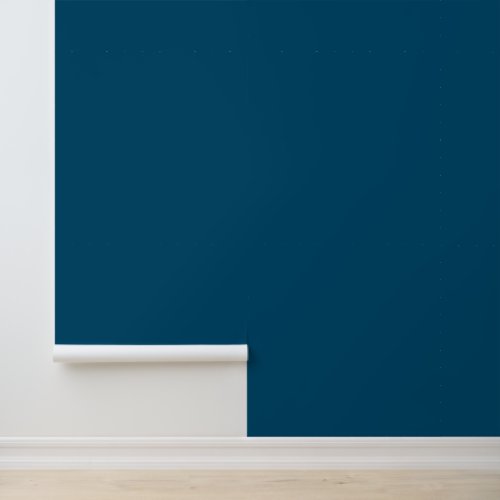 Ocean Blue Simple Elegant Wallpaper