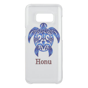 Ocean Blue Tribal Hawaiian Sea Turtle Uncommon Samsung Galaxy S8 Case