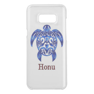 Ocean Blue Tribal Hawaiian Sea Turtle Uncommon Samsung Galaxy S8+ Case