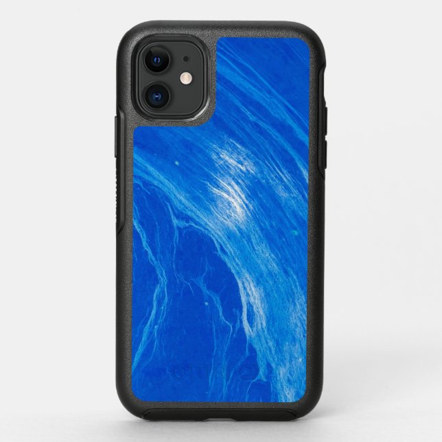 Ocean Blue Waves Summer Time Otterbox iPhone Case (Back)