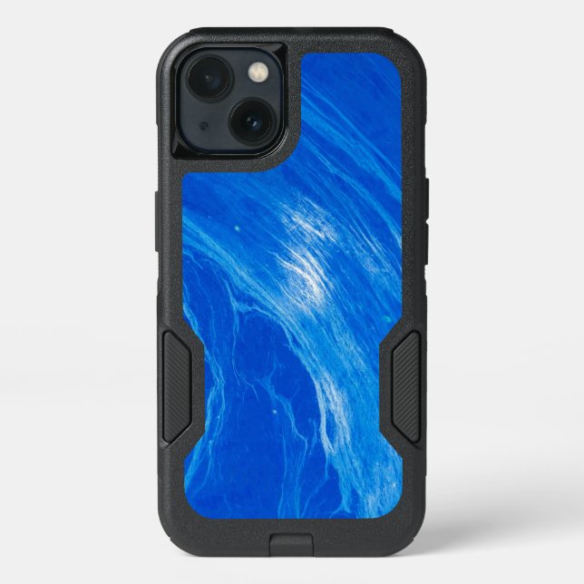 Ocean Blue Waves Summer Time Otterbox iPhone Case (Back)