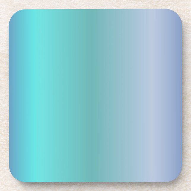 Ocean Blues Drink Coaster (Front)