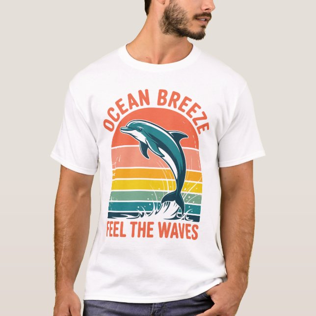 Ocean Breeze Oval Tee (Front)