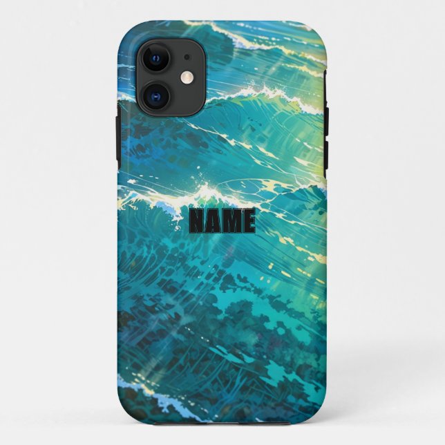 Ocean Breeze Phone Case (Back)