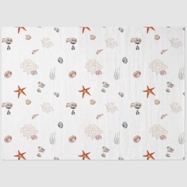 Ocean Breeze Series Design 1 Tissue Paper (Front)