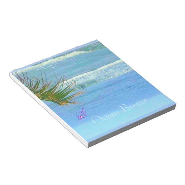 Ocean Breeze Small Notepad (Angled)