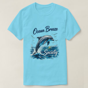 Ocean Breeze Society Coastal Summer T-Shirt