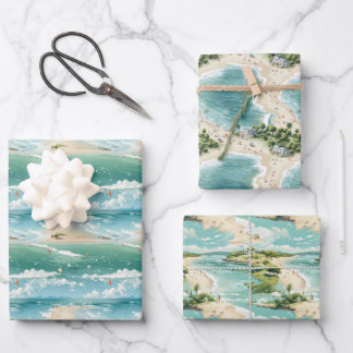 Ocean Breeze Wrapping Paper