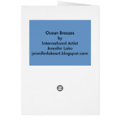 Ocean Breezes Cards (Back)