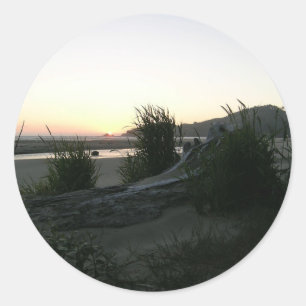Ocean Breezes Classic Round Sticker