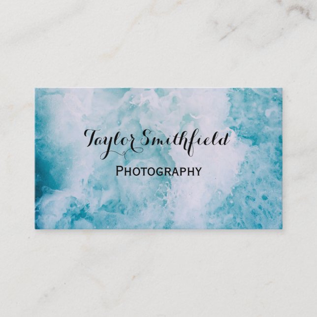 ocean business card (Front)