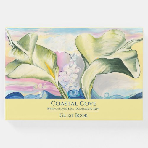 Ocean Calla Lily Vacation Home Guest Book