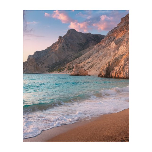 Ocean Calm, Mountain Strength – Premium Wall Art f (Front)