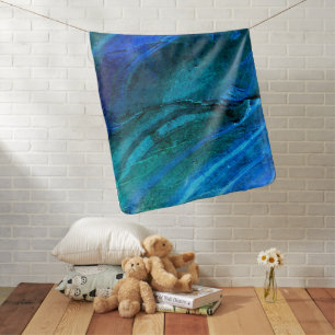 Ocean Carved Stone Baby Blanket