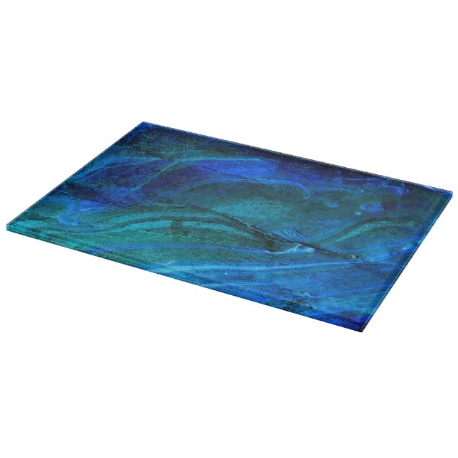 Ocean Carved Stone  Cutting Board (Corner)